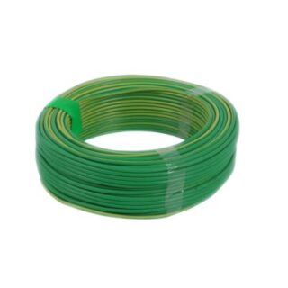 2.5mm by 100m Home Electric Wires SABS Approved Yellow Green Roll