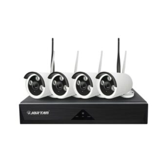 Jortan 4 Channel Wireless AHD 1080P CCTV Security Camera Surveillance Kit
