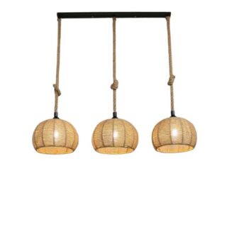 3-Lights ROPE Pendant Lamp Lights Chandelier