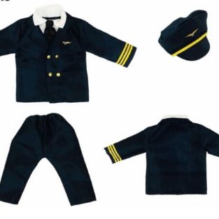 Pilot-Kids Career Day Halloween Costume