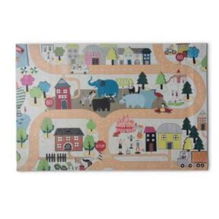 120cmX150cm Baby Room City Mat