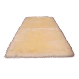 120by180cm White Fluffy Fur Seat Cover Mat- High Quality Rug Carpet