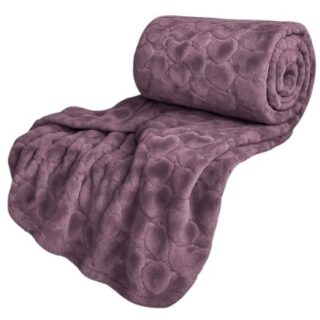  Heart Super Soft Mink Blanket Throw Fleece  Flannel